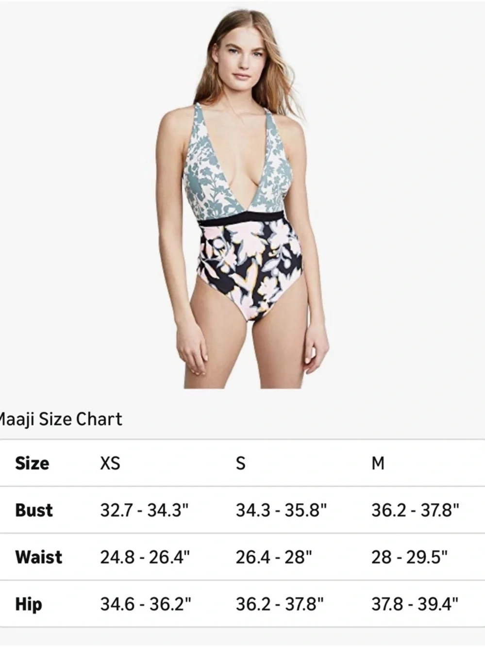 MAAJI Plunge Reversible Swimsuit
Nightfall Parade/Maajical Surprise
Large 155 - Picture 13 of 16